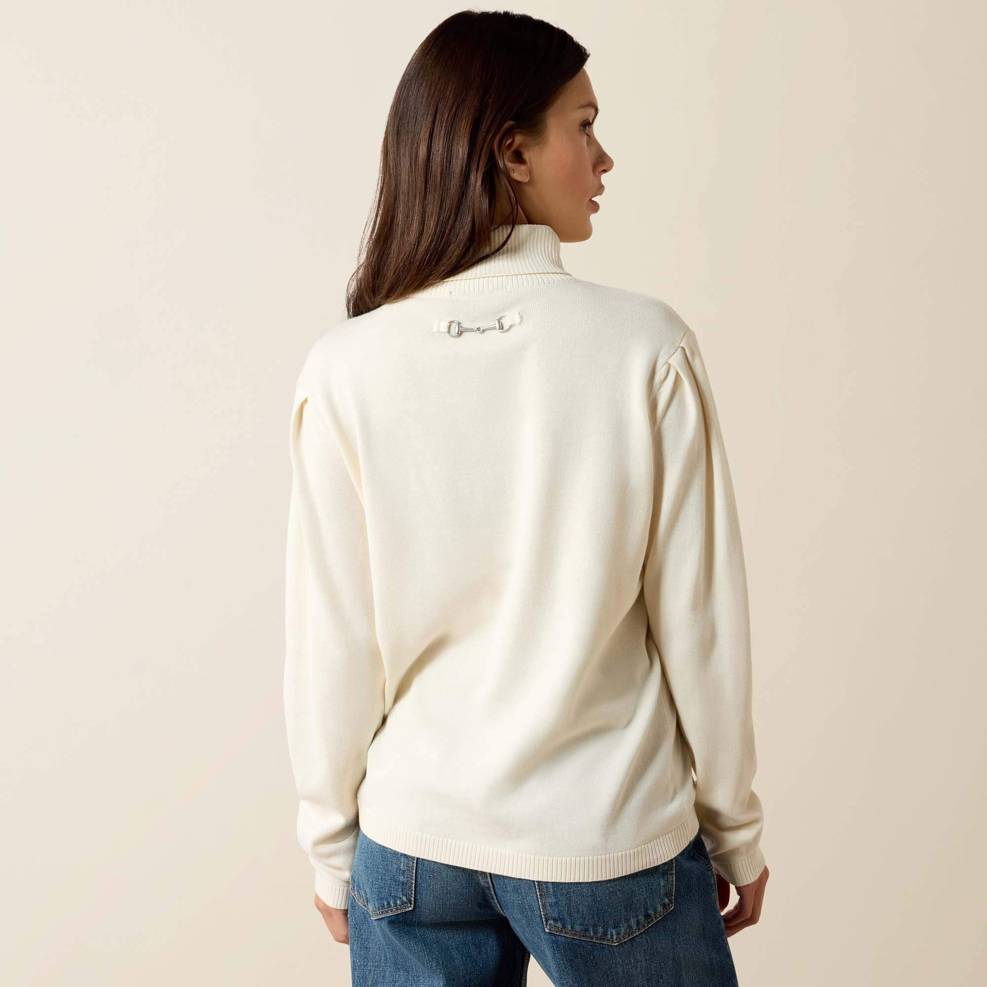 Aldergate Sweater Women - ARCTIC WOLF