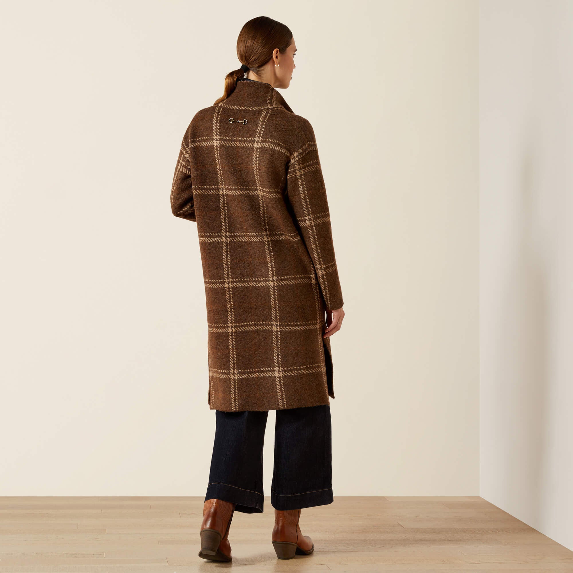 Ballston Cardigan Women - SORREL HORSE PLAID