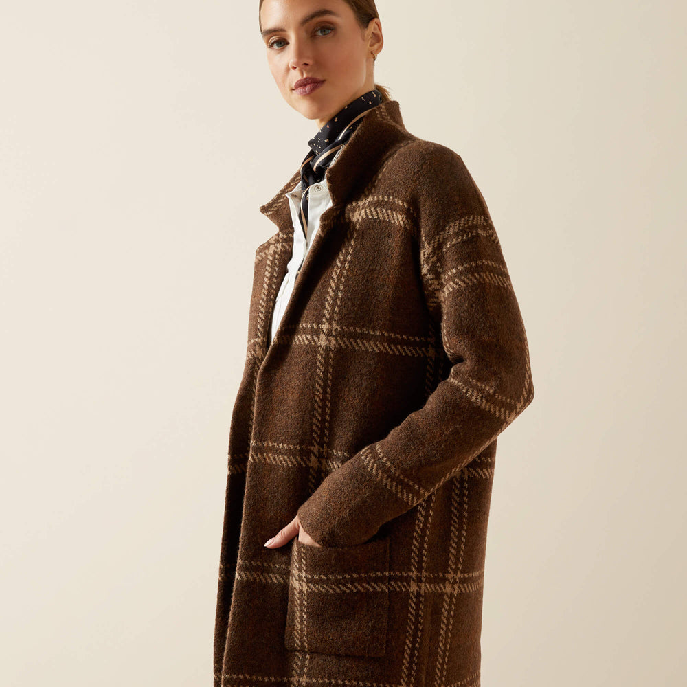 Ballston Cardigan Women - SORREL HORSE PLAID
