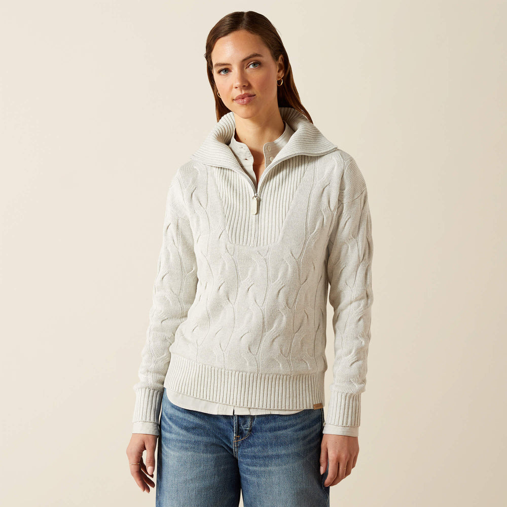 Alamere Sweater Women - MOONSTRUCK HEATHER