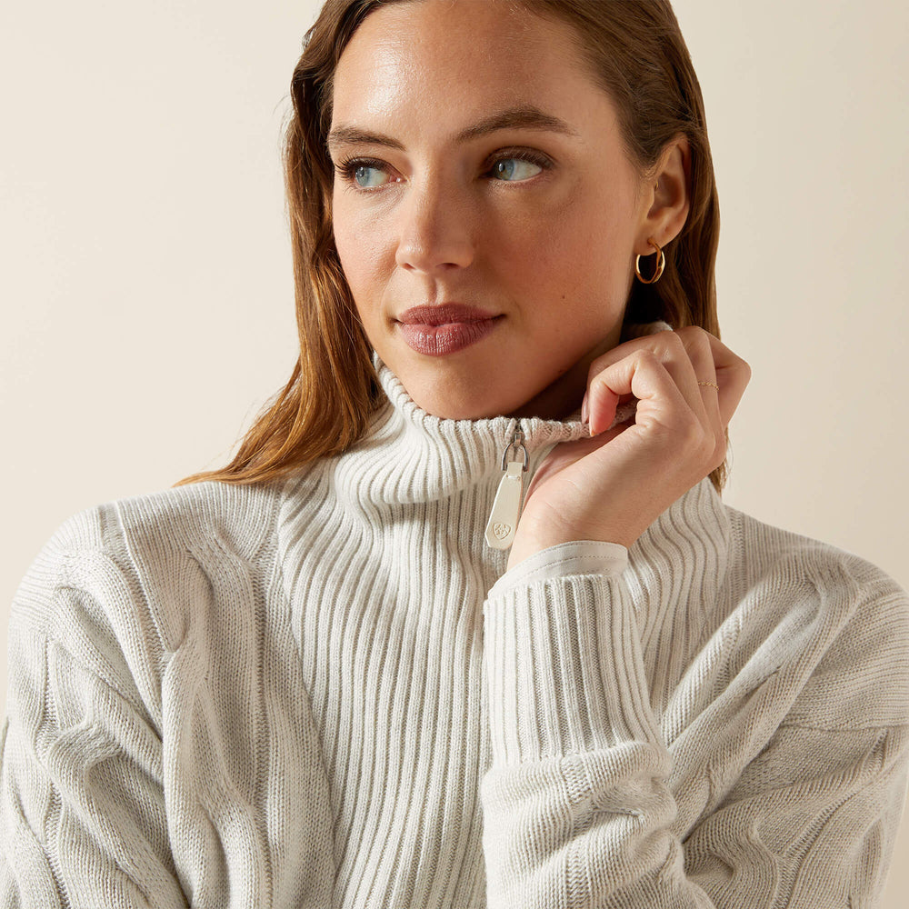 Alamere Sweater Women - MOONSTRUCK HEATHER