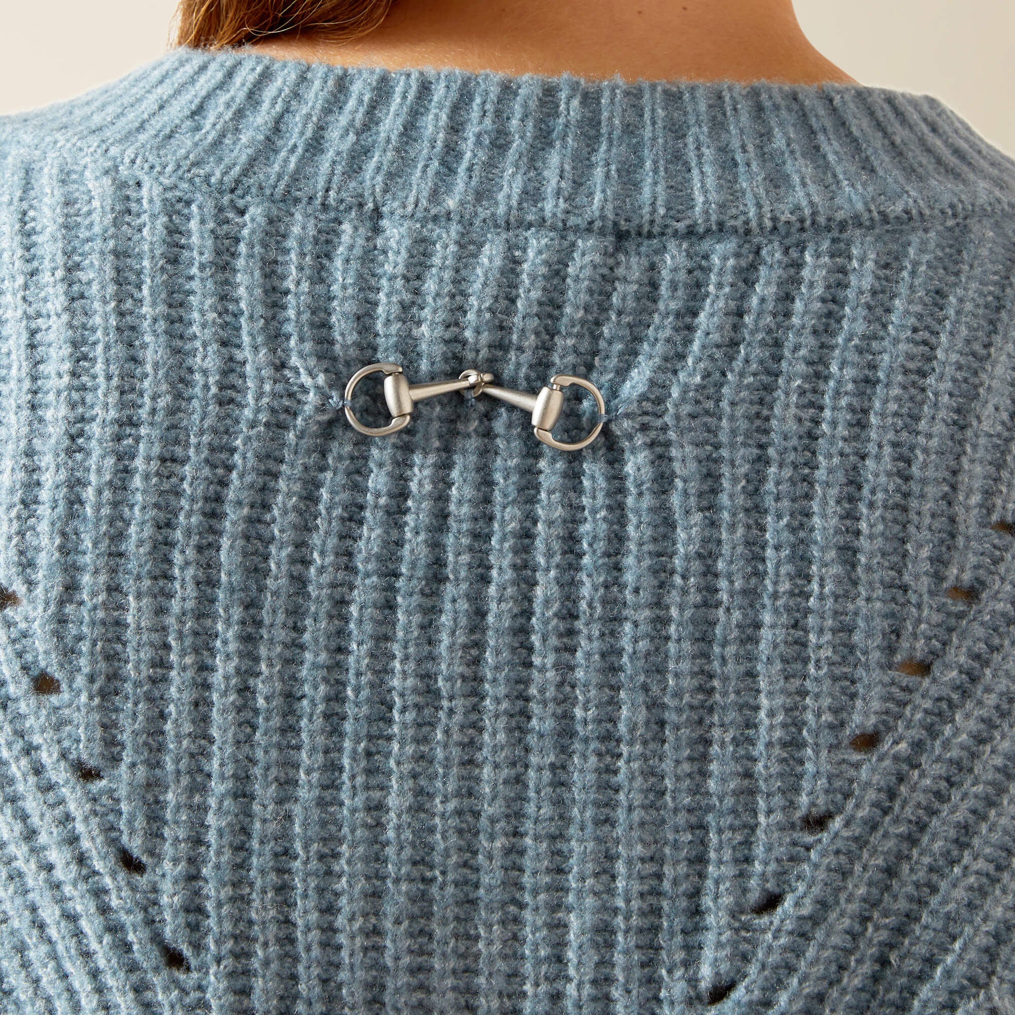 Blaydon Sweater Women - SPRING LAKE HEATHER