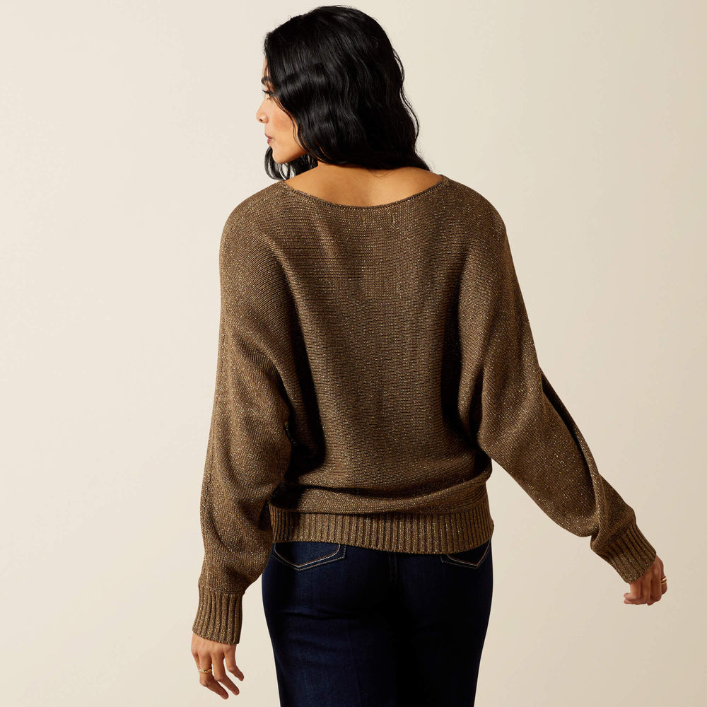 Goldie Sweater Women - CHOCOLATE CHIP