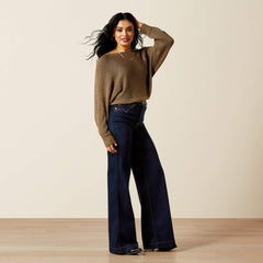 Goldie Sweater Women - CHOCOLATE CHIP
