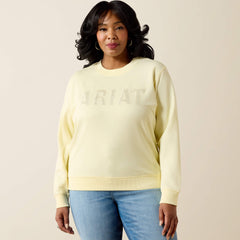 Essential Crew Sweatshirt Women - PEAR SORBET