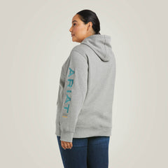 Rebar Graphic Hoodie Women - HEATHER GREY