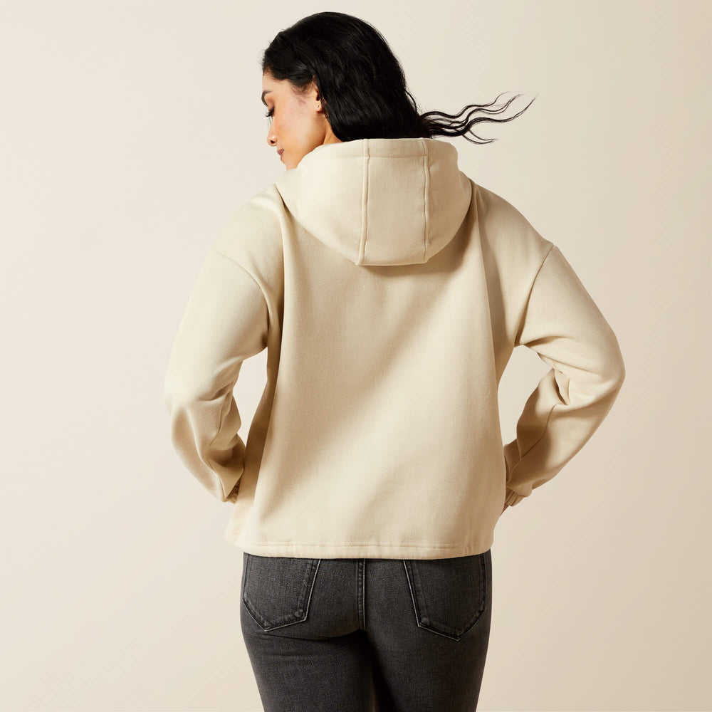 Essential Hoodie Women - OYSTER GREY