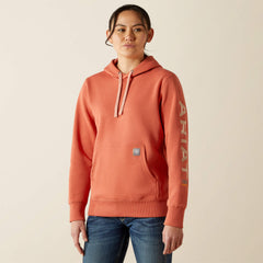 Rebar Graphic Hoodie Women - ARAGON HEATHER/CAMEO