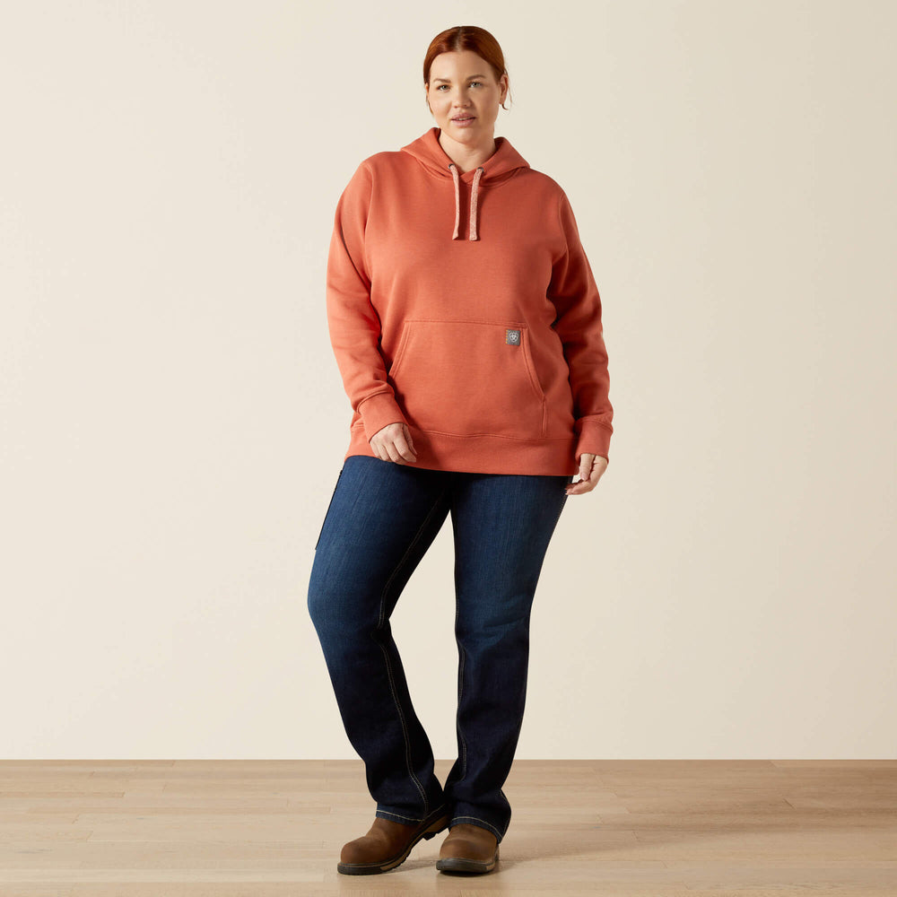 Rebar Graphic Hoodie Women - ARAGON HEATHER/CAMEO