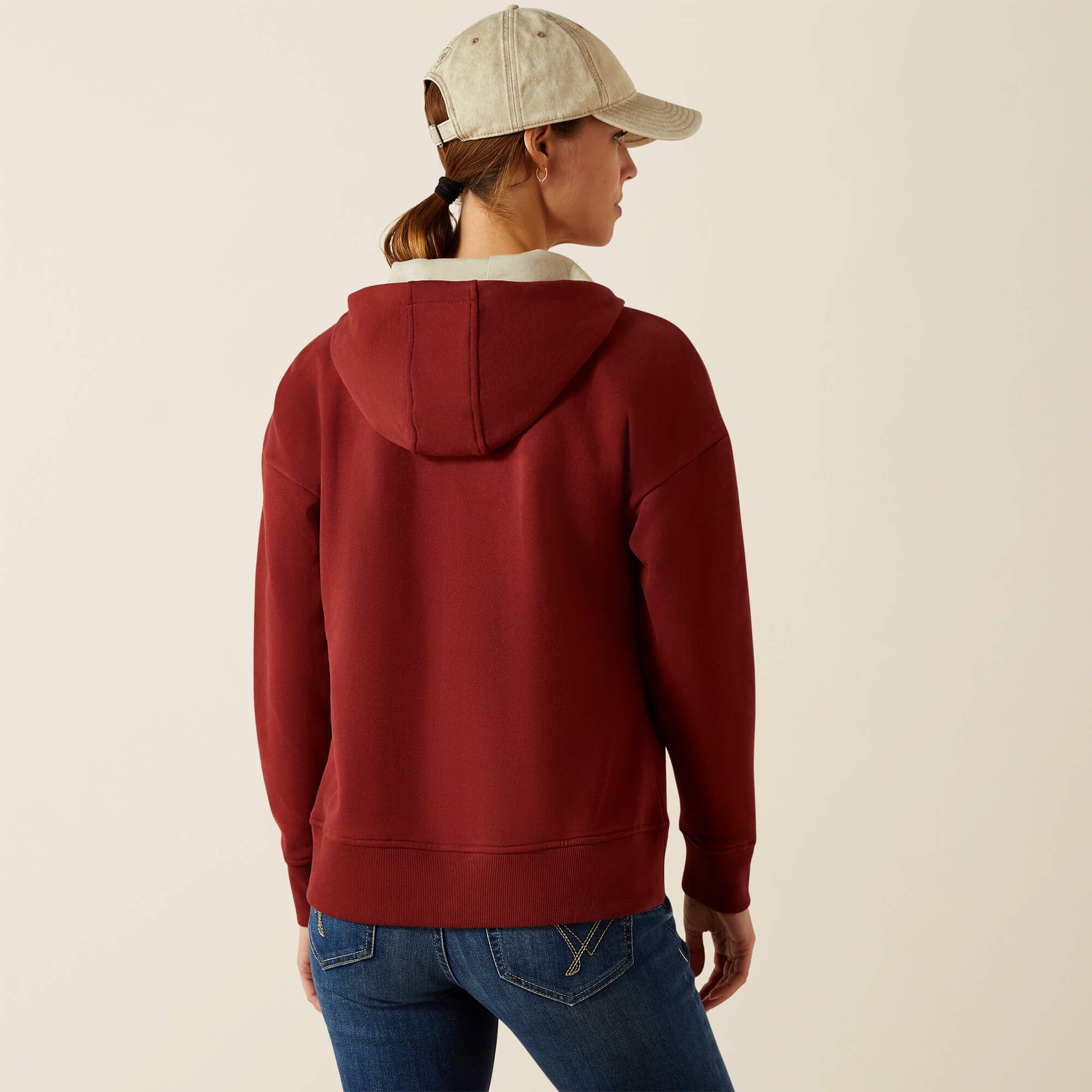 Rabere 2.0 Hoodie Women - MADDER BROWN