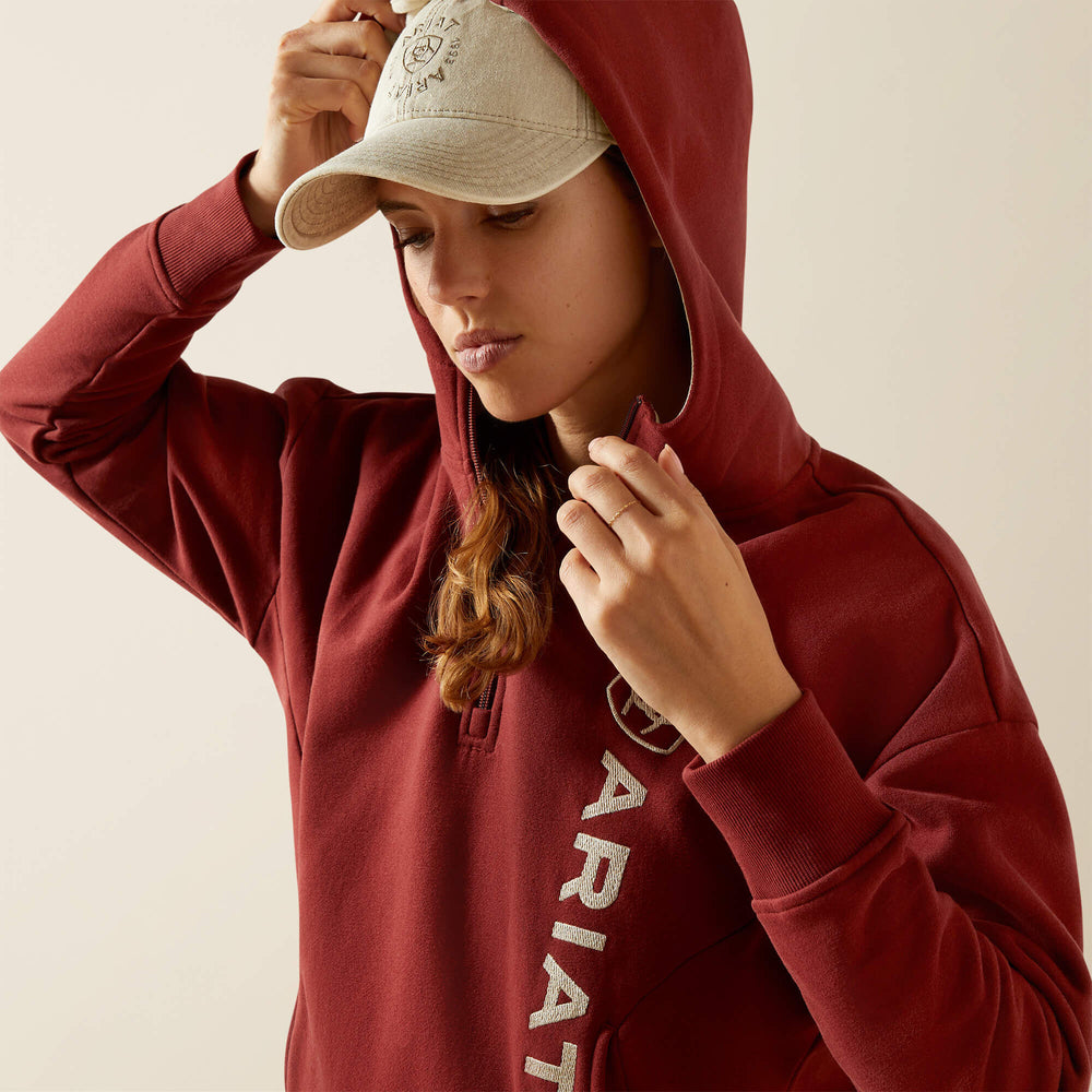 Rabere 2.0 Hoodie Women - MADDER BROWN