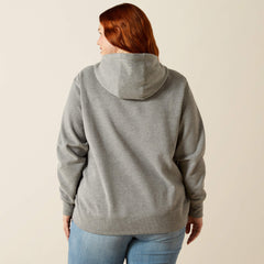 San Pedro Hoodie Women - HEATHER GREY