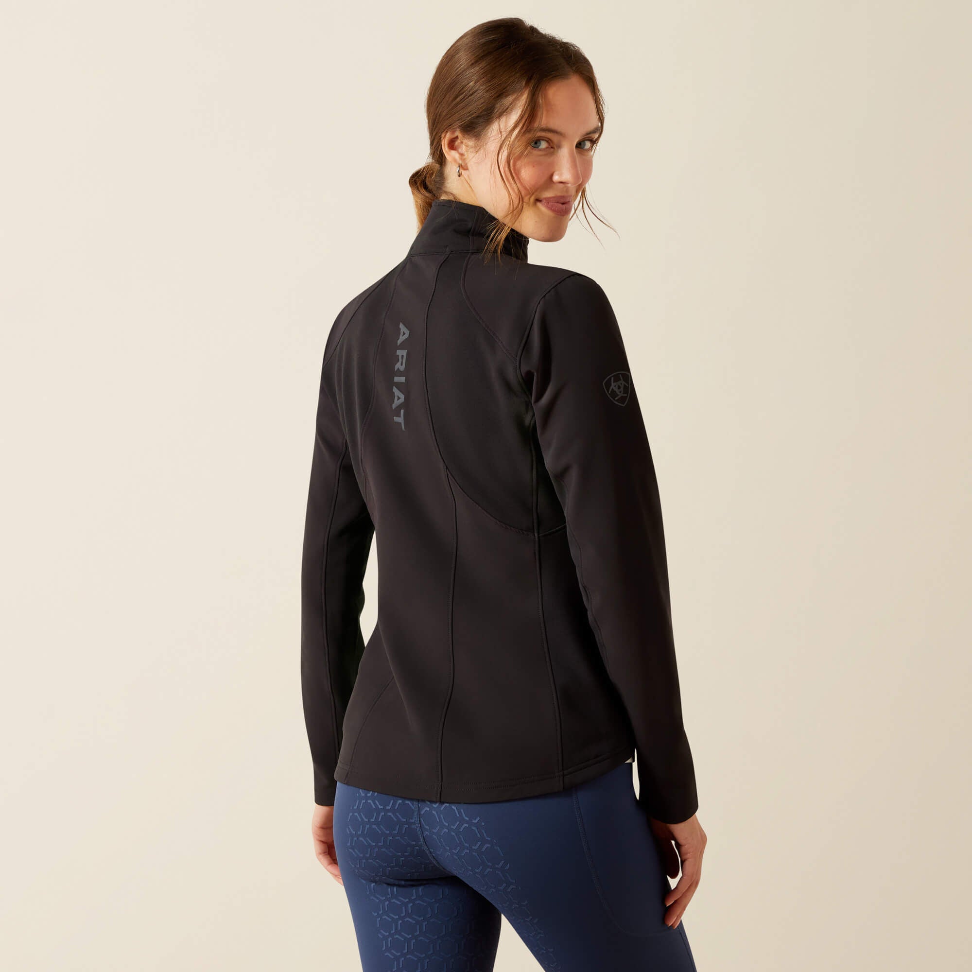 Boreas Full Zip Sweatshirt Women - BLACK