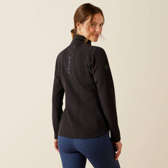 Boreas Full Zip Sweatshirt Women - BLACK