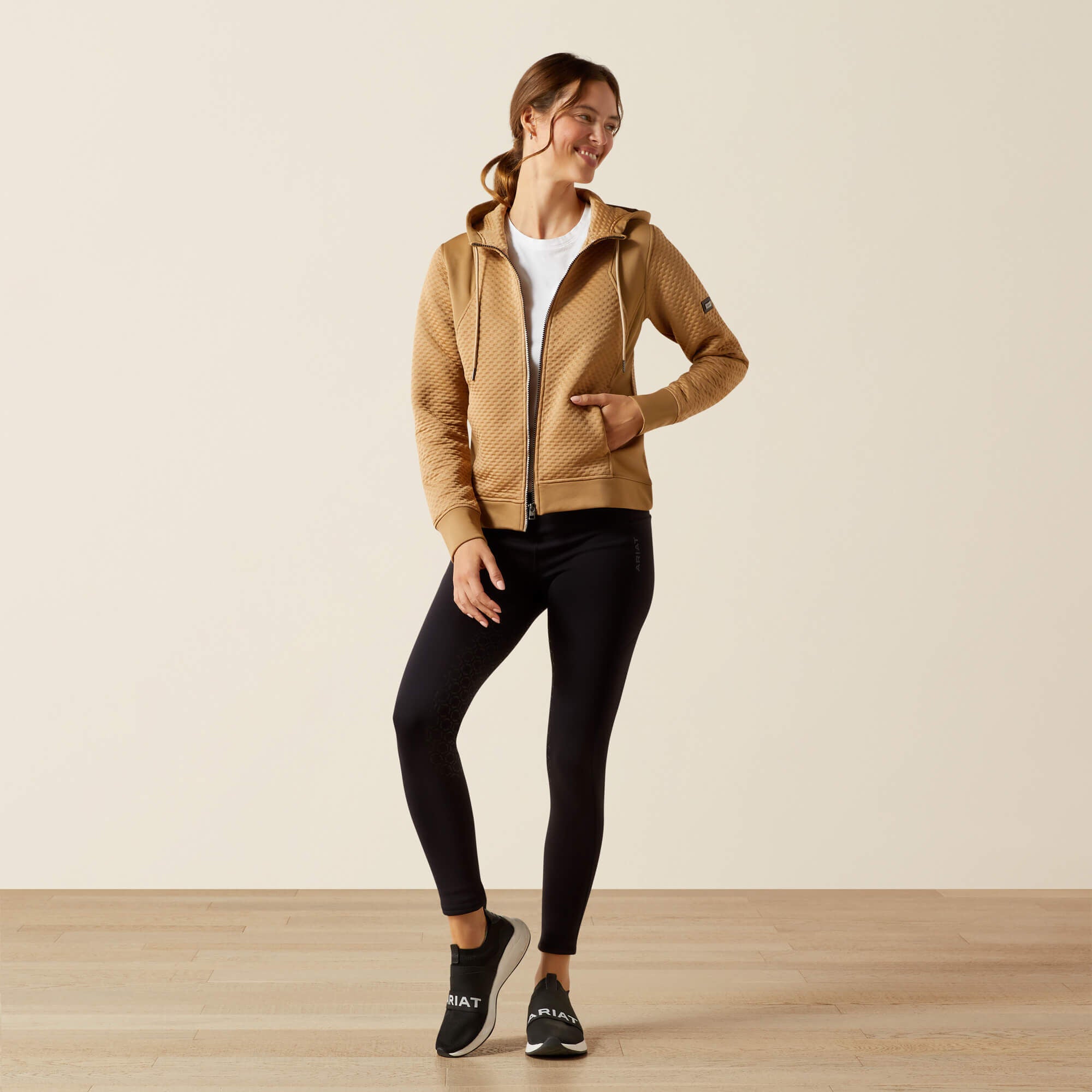 Radiance Full Zip Women - TIGER'S EYE