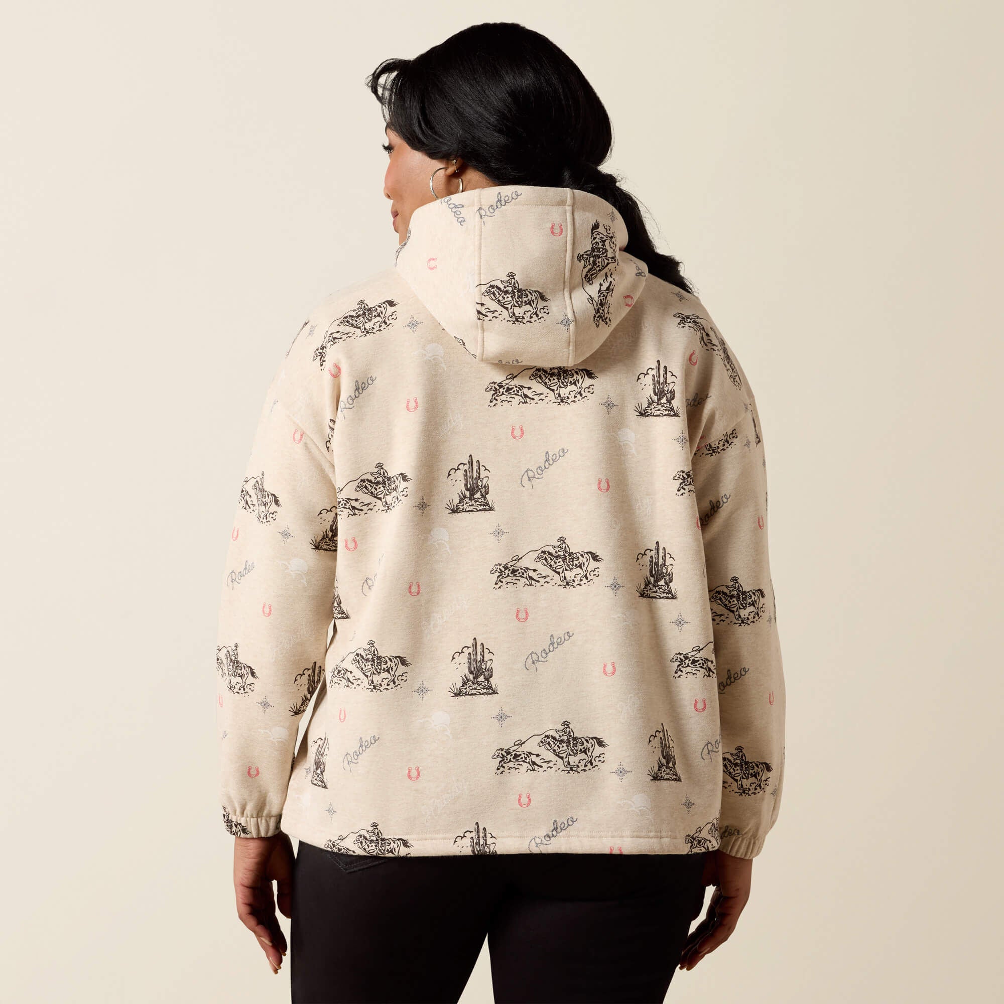 Essential Hoodie Women - OATMEAL HEATHER