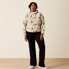 Essential Hoodie Women - OATMEAL HEATHER