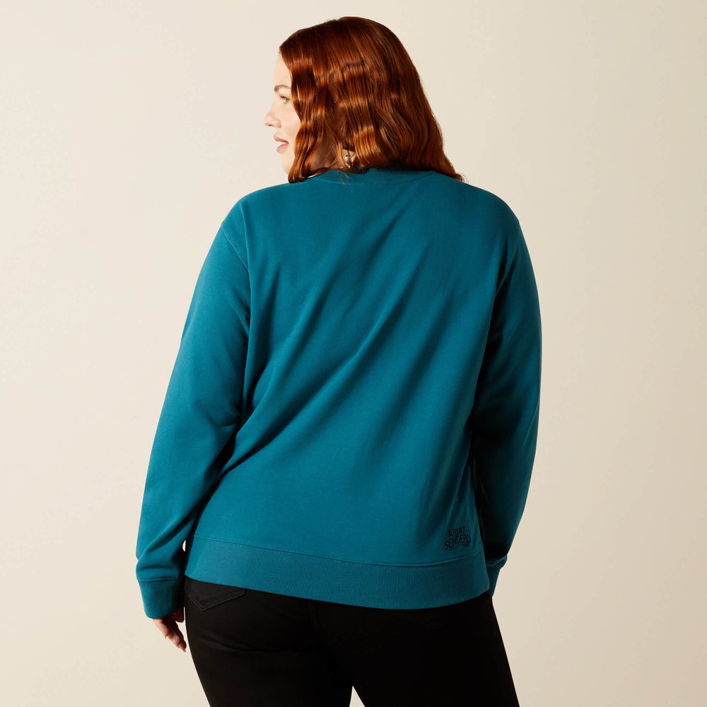 Essential Sendero West is Best Sweatshirt Women - DRAGONFLY