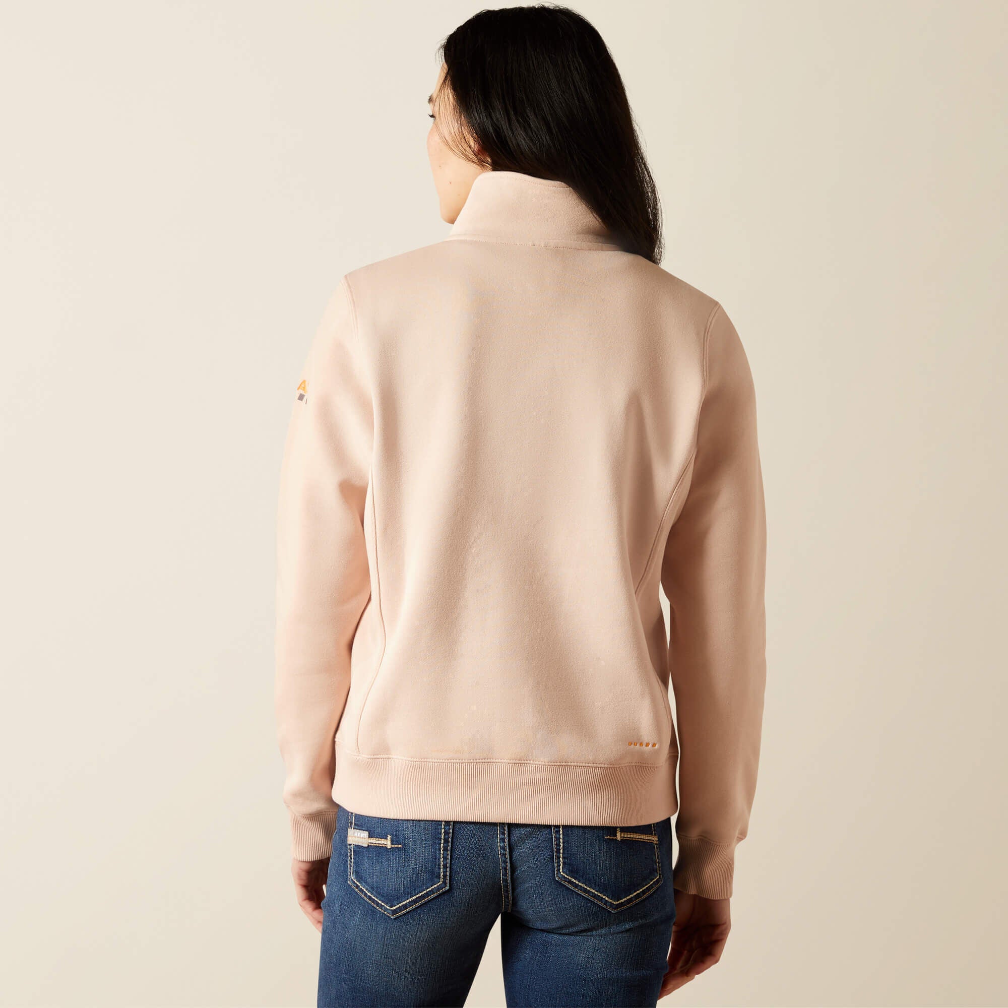 Rebar Traverse Funnel Neck Sweatshirt Women - CAMEO ROSE