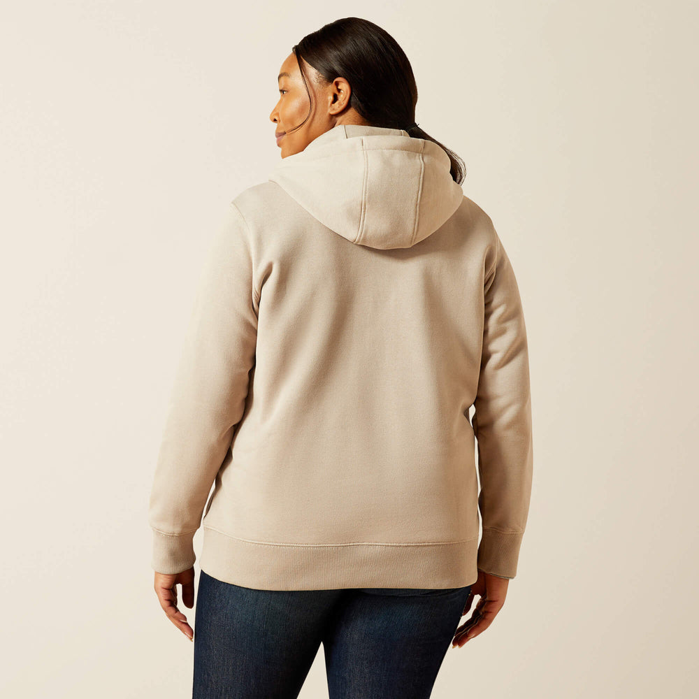 Rebar Skill Set 1/2 Zip Hoodie Women - STRING