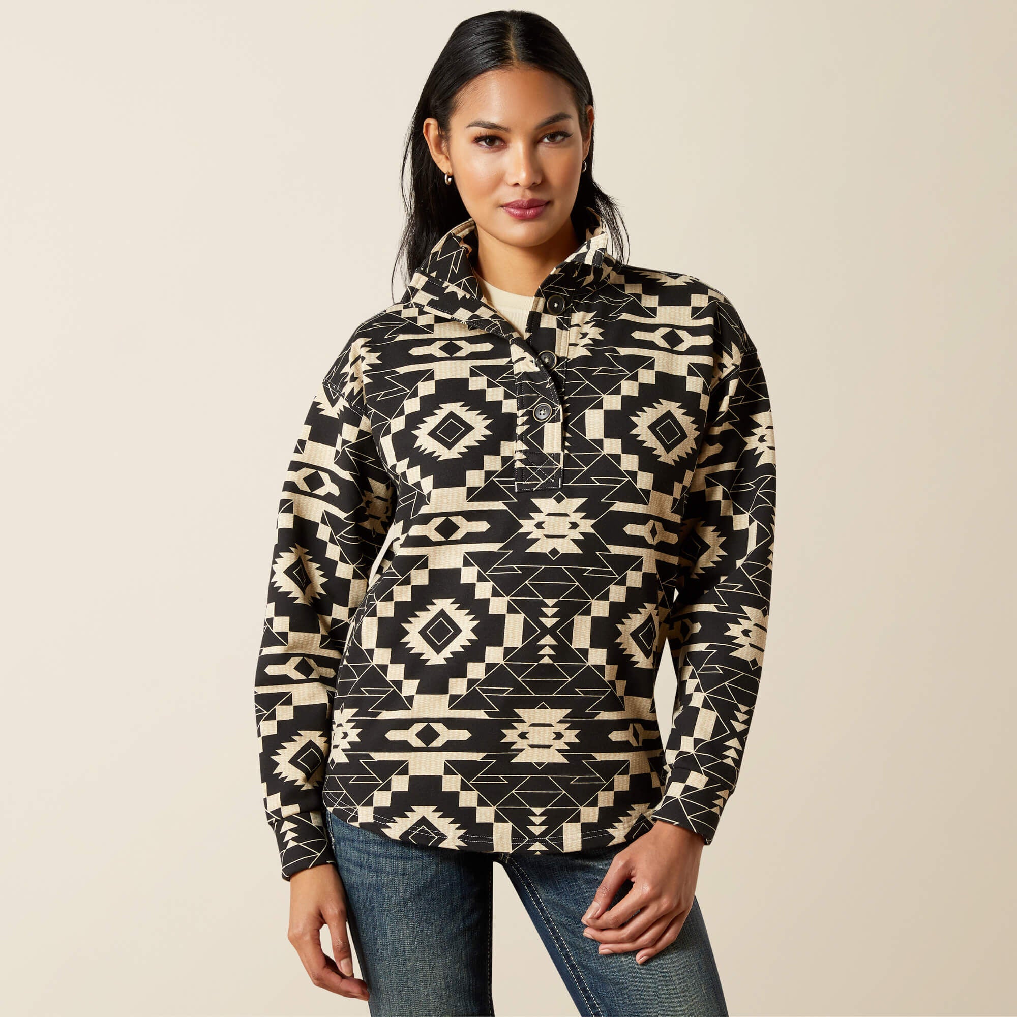 Hometown Sweatshirt Women - SOUTHWEST PRINT