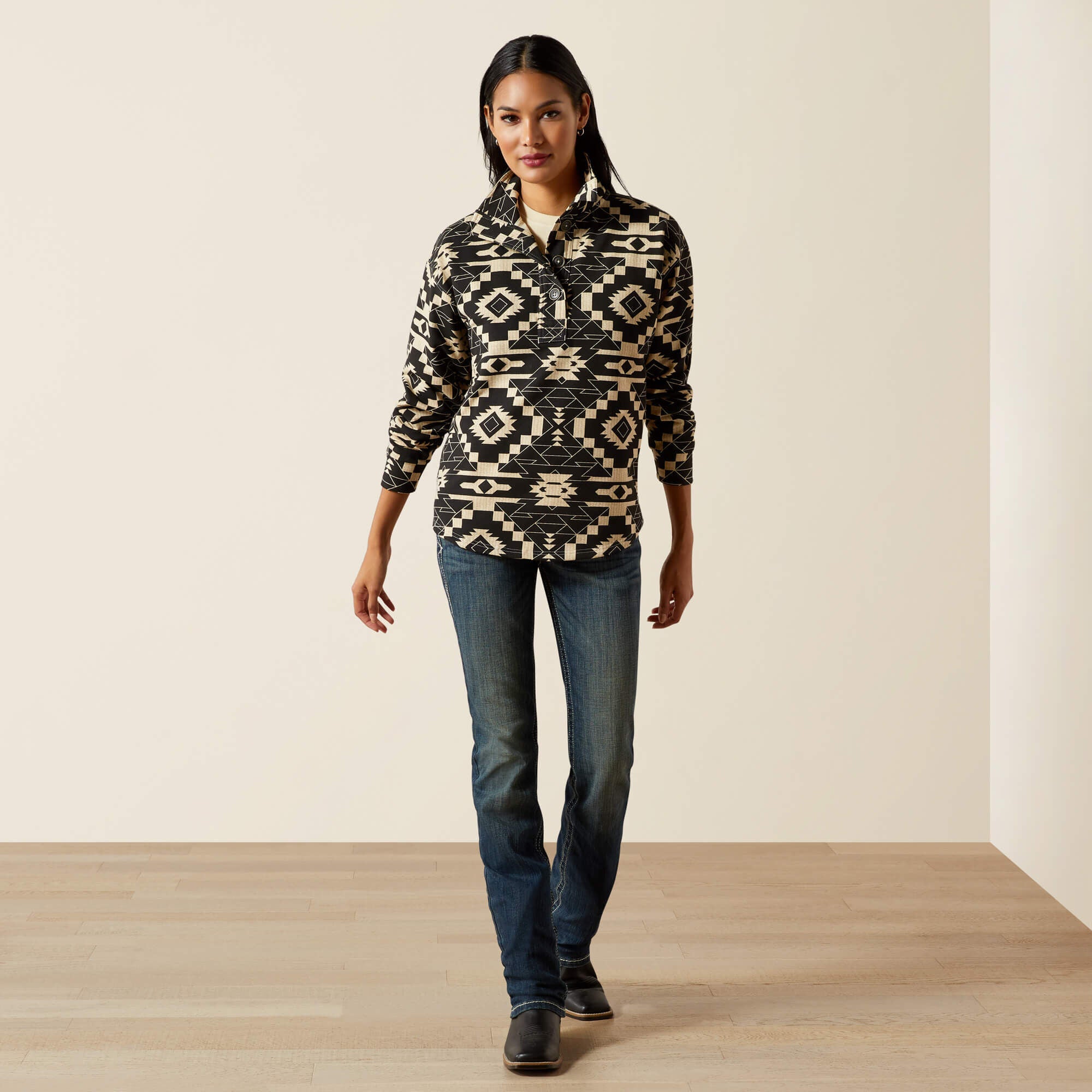 Hometown Sweatshirt Women - SOUTHWEST PRINT