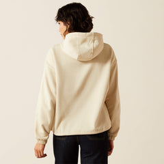 Essential Sendero Yeehaw Hoodie Women - OYSTER GREY