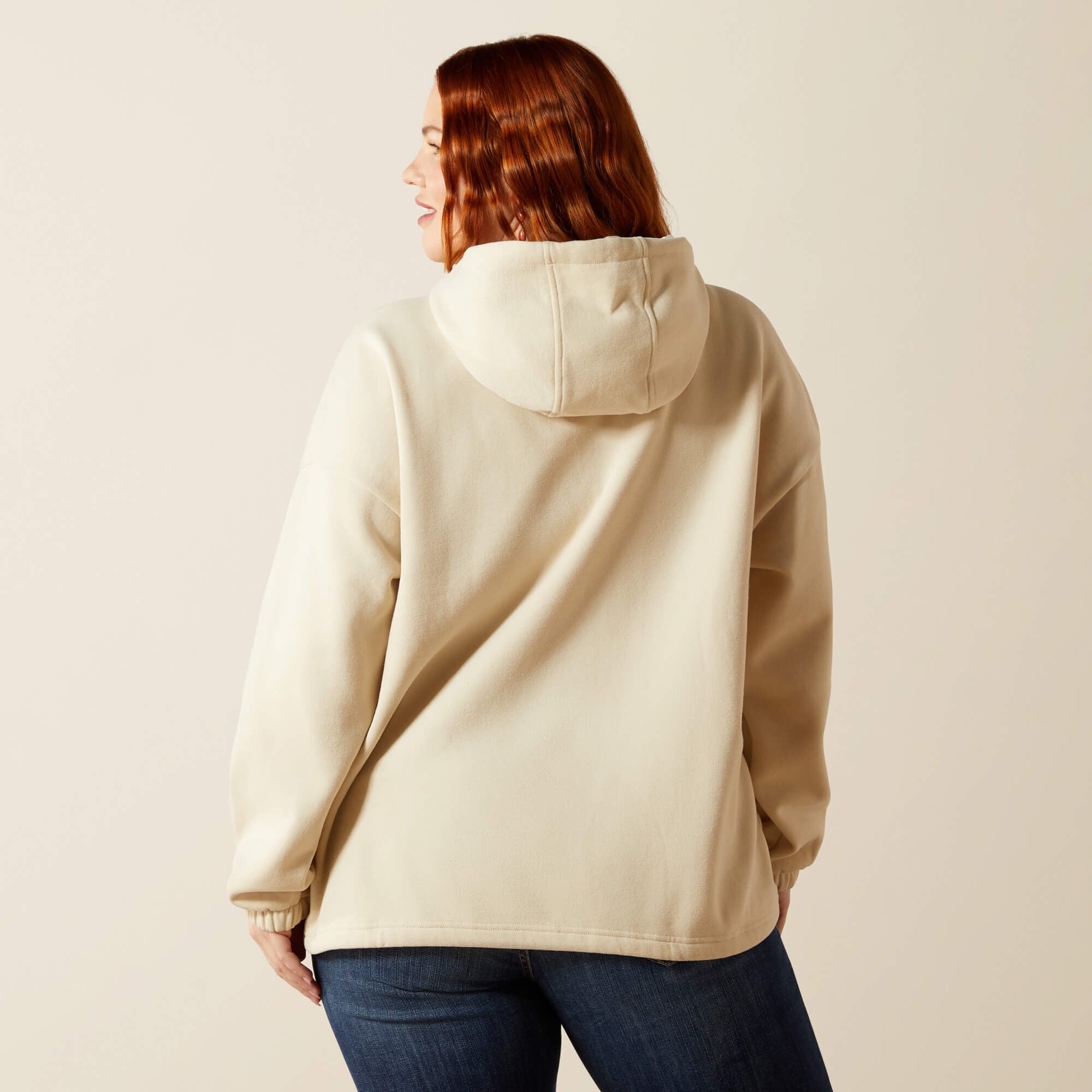 Essential Sendero Yeehaw Hoodie Women - OYSTER GREY