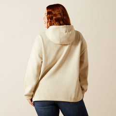 Essential Sendero Yeehaw Hoodie Women - OYSTER GREY