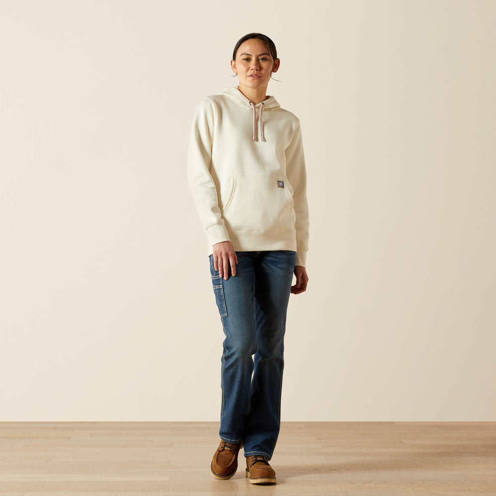 Rebar Graphic Hoodie Women - VANILLA ICE/ORCHID HAZE