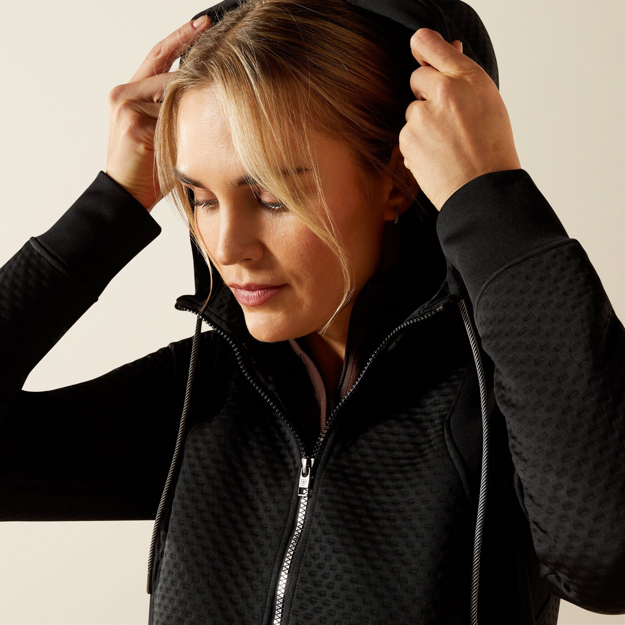 Radiance Full Zip Women - BLACK
