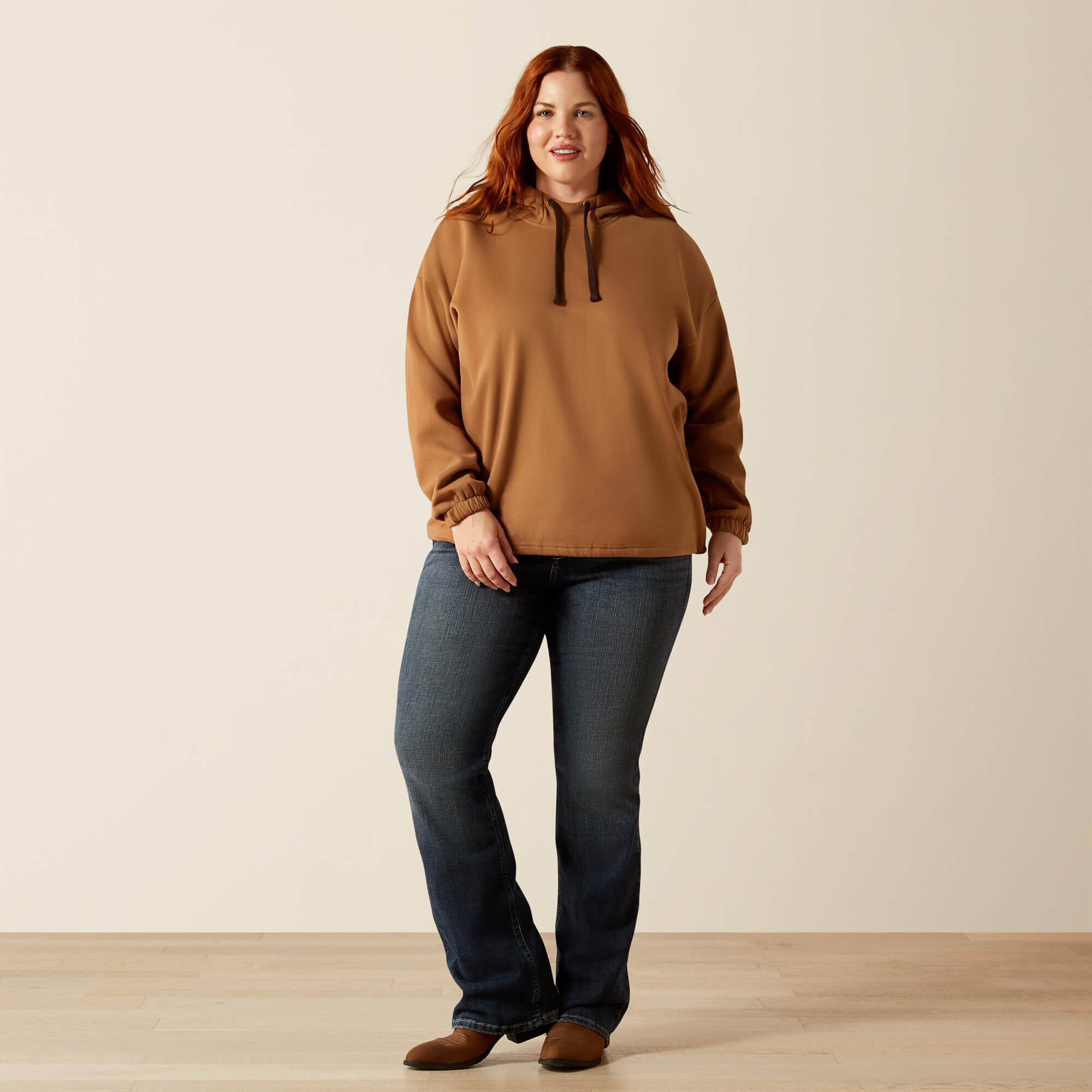 Essential Hoodie Women - TOASTED COCONUT