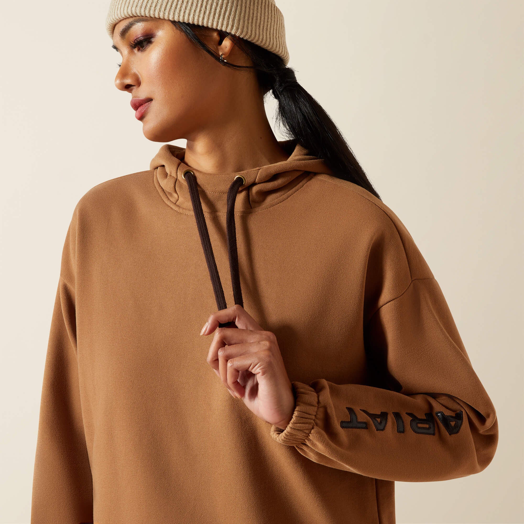 Essential Hoodie Women - TOASTED COCONUT