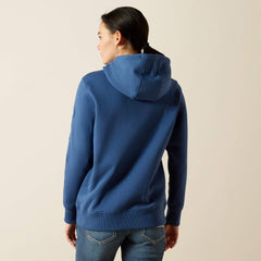 Rebar Graphic Hoodie Women - ENSIGN BLUE/ENDLESS SKY