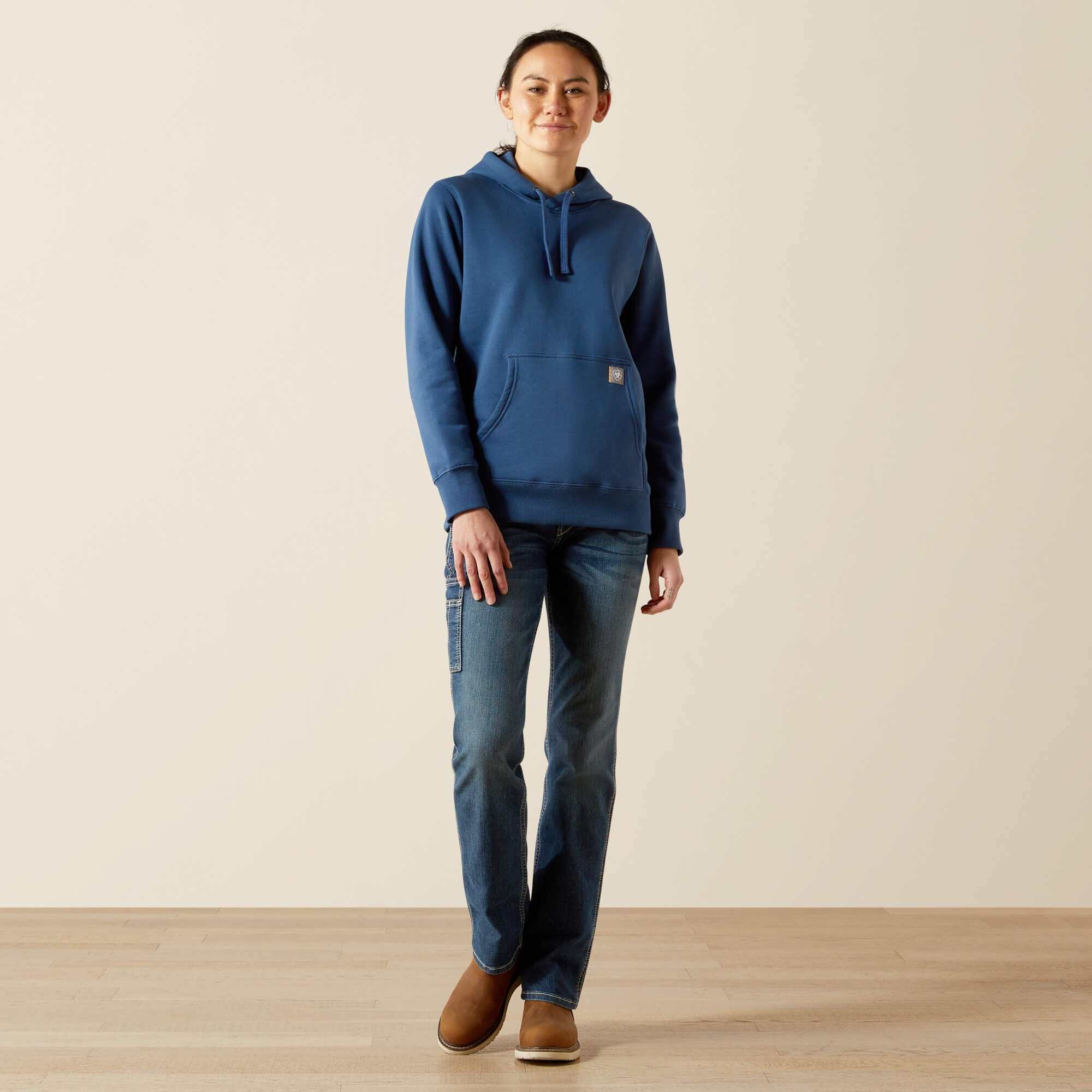 Rebar Graphic Hoodie Women - ENSIGN BLUE/ENDLESS SKY