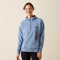 Rabere 2.0 Hoodie Women - CHINA BLUE HEATHER