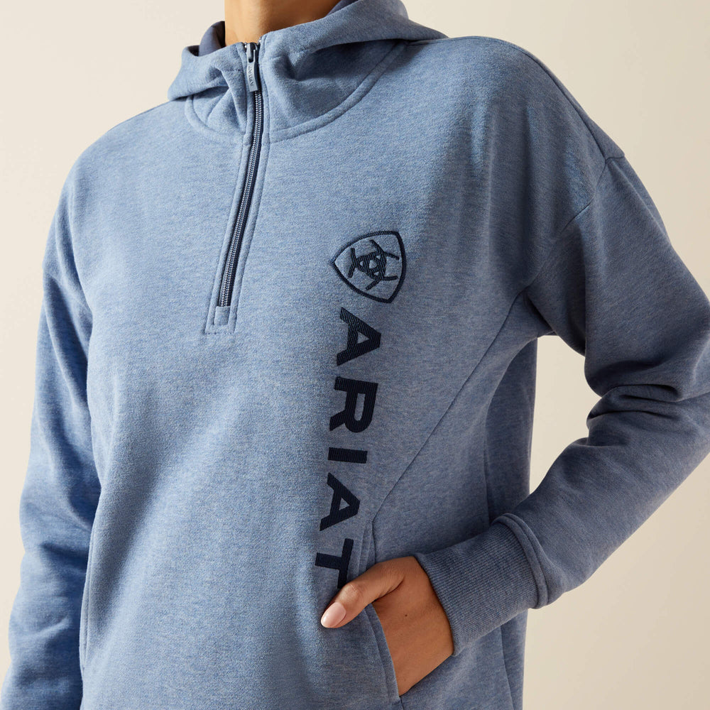 Rabere 2.0 Hoodie Women - CHINA BLUE HEATHER
