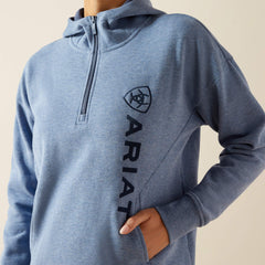 Rabere 2.0 Hoodie Women - CHINA BLUE HEATHER