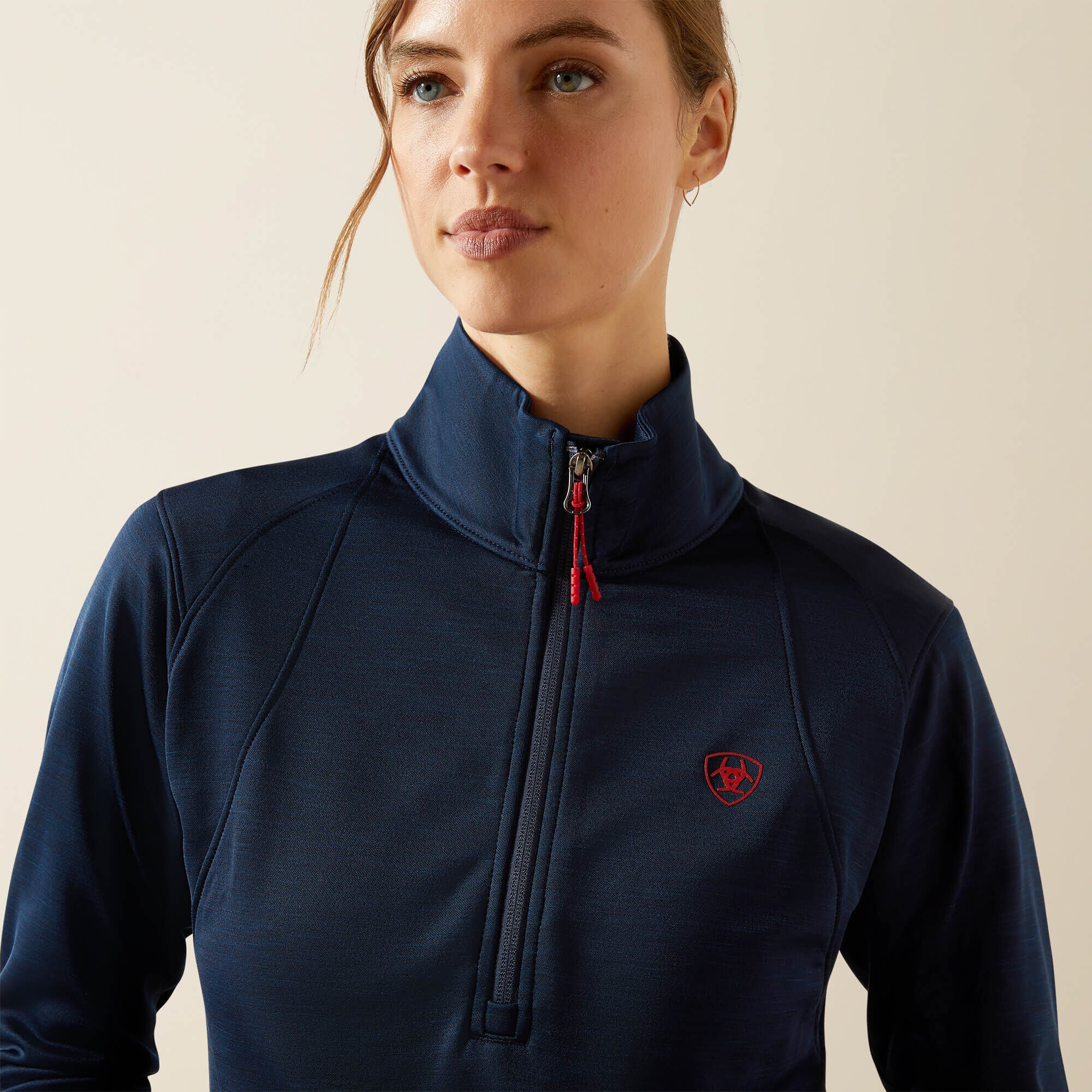 Team EQ 1/2 Zip Pullover Women - NAVY