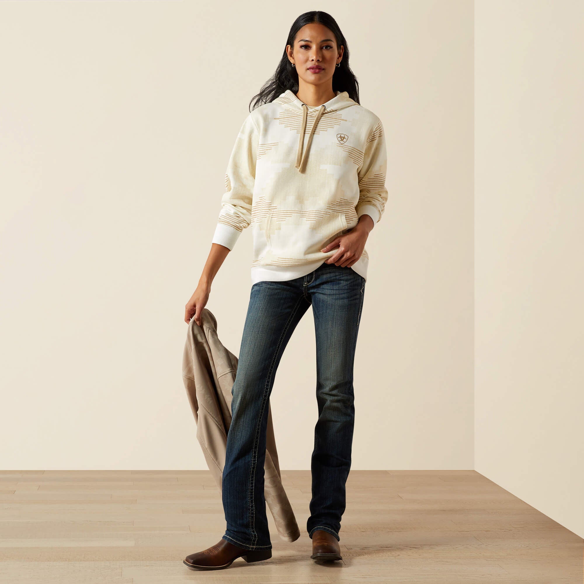 Ariat Logo 2.0 Hoodie Women - SEDONA PRINT
