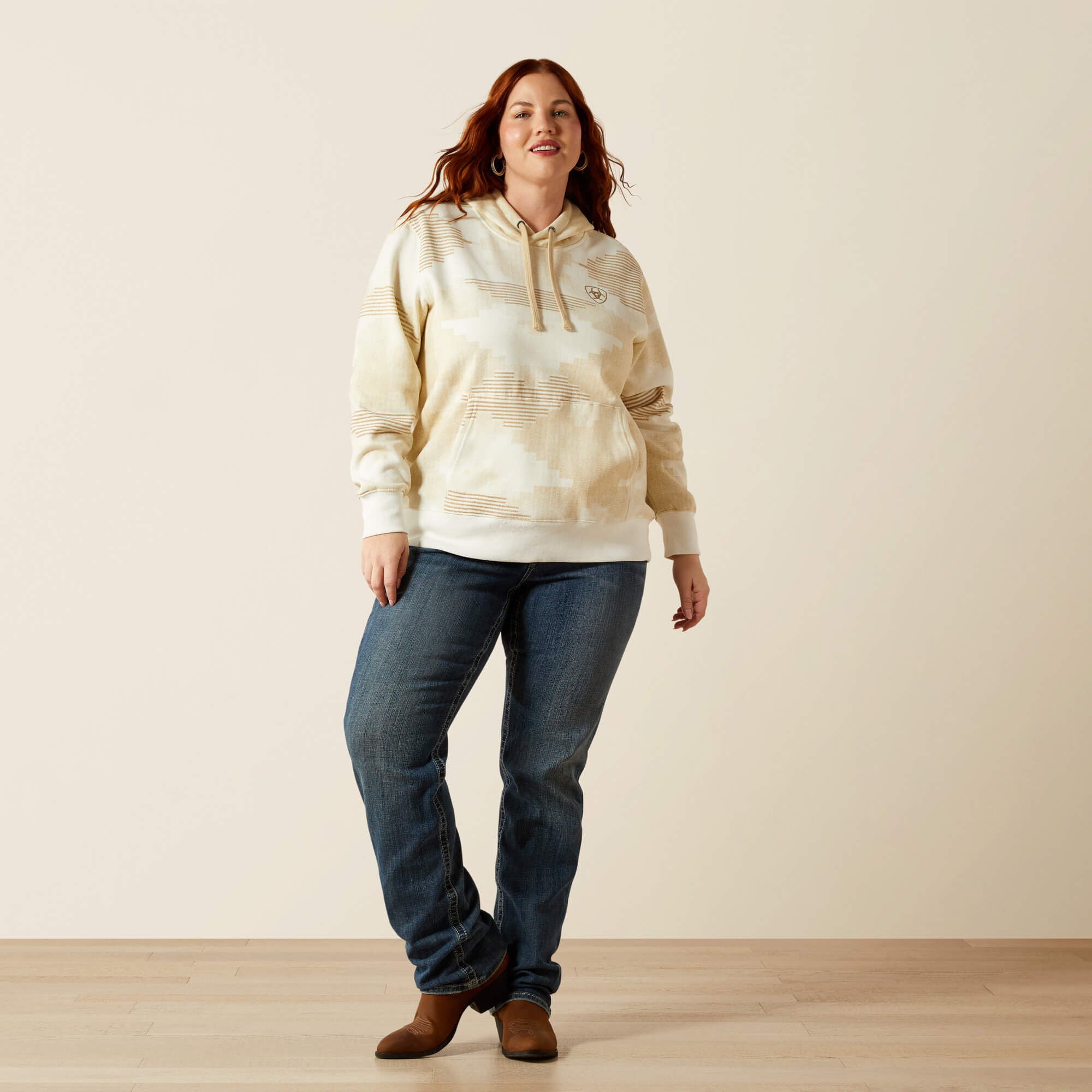 Ariat Logo 2.0 Hoodie Women - SEDONA PRINT