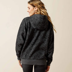 Snake Sheen Hoodie Women - TONAL SNAKE