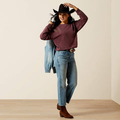 Valley Sweatshirt Women - PORT ROYALE
