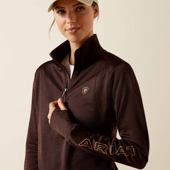 Team EQ 1/2 Zip Pullover Women - JAVA