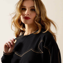 Hickory Sweatshirt Women - BLACK