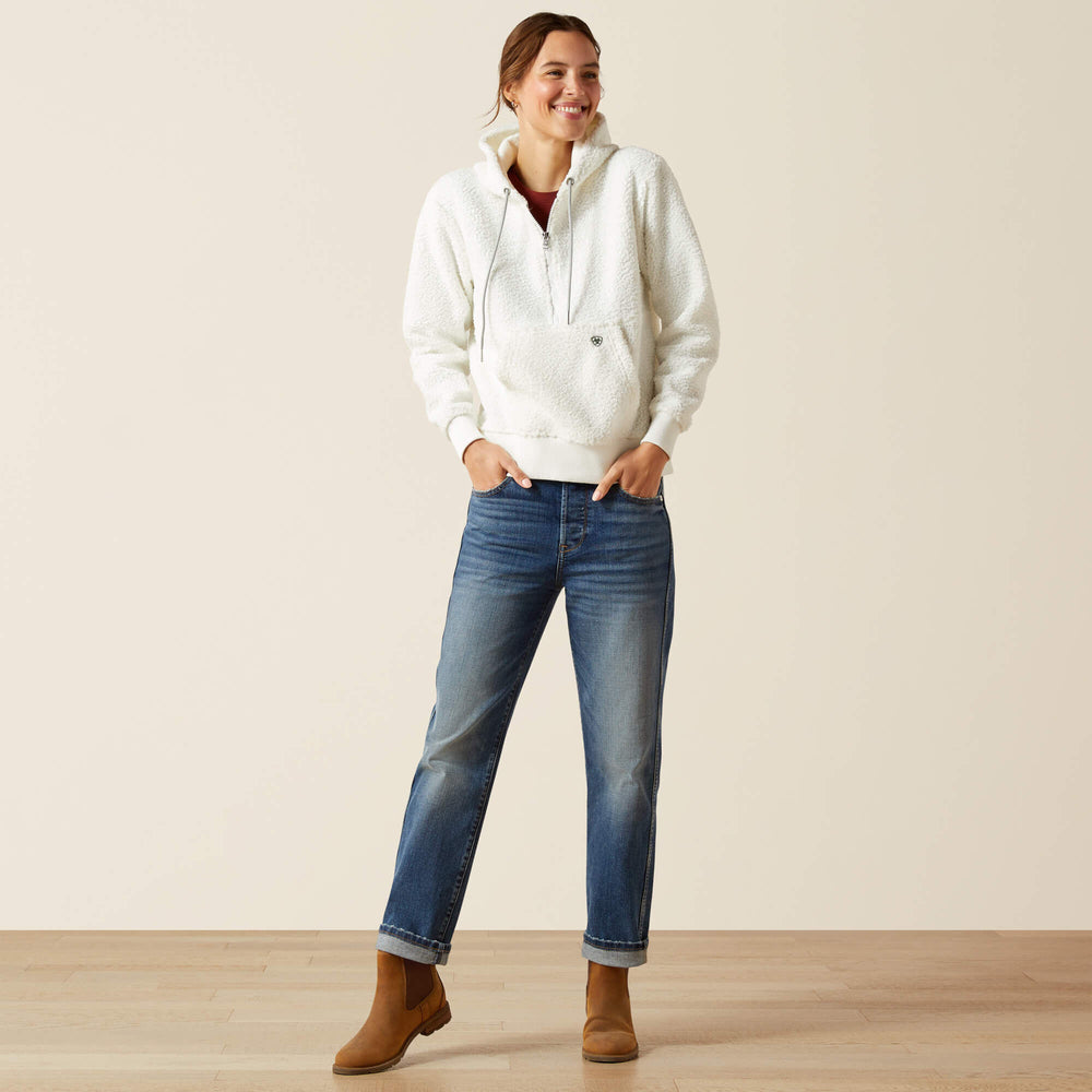 Orinda Hoodie Women - STAR WHITE