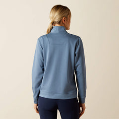 Montadale 1/2 Zip Pullover Women - CHINA BLUE