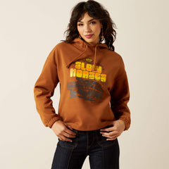 Essential Sendero Slow Horses Hoodie Women - GLAZED GINGER