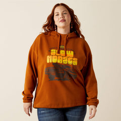 Essential Sendero Slow Horses Hoodie Women - GLAZED GINGER