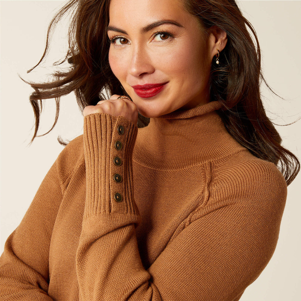 Bahia Sweater Women - CAMEL